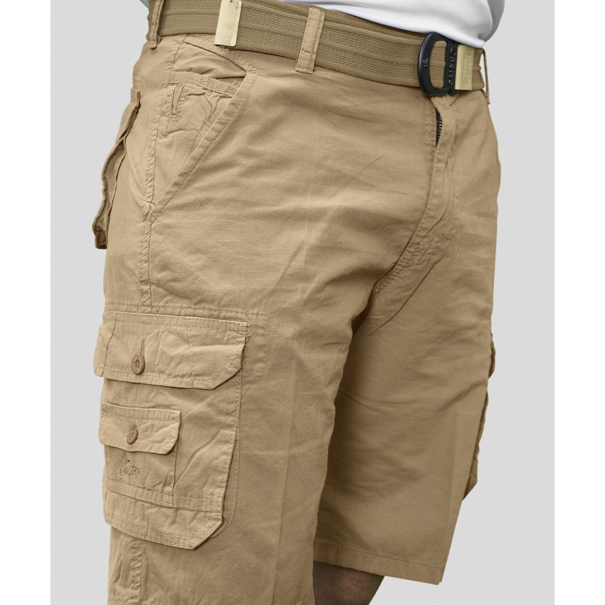 CH CASTRO SPORT - 7002 BERMUDA CARGO REDWOOD 100% ALGODÓN RÍGIDO HOMBRE