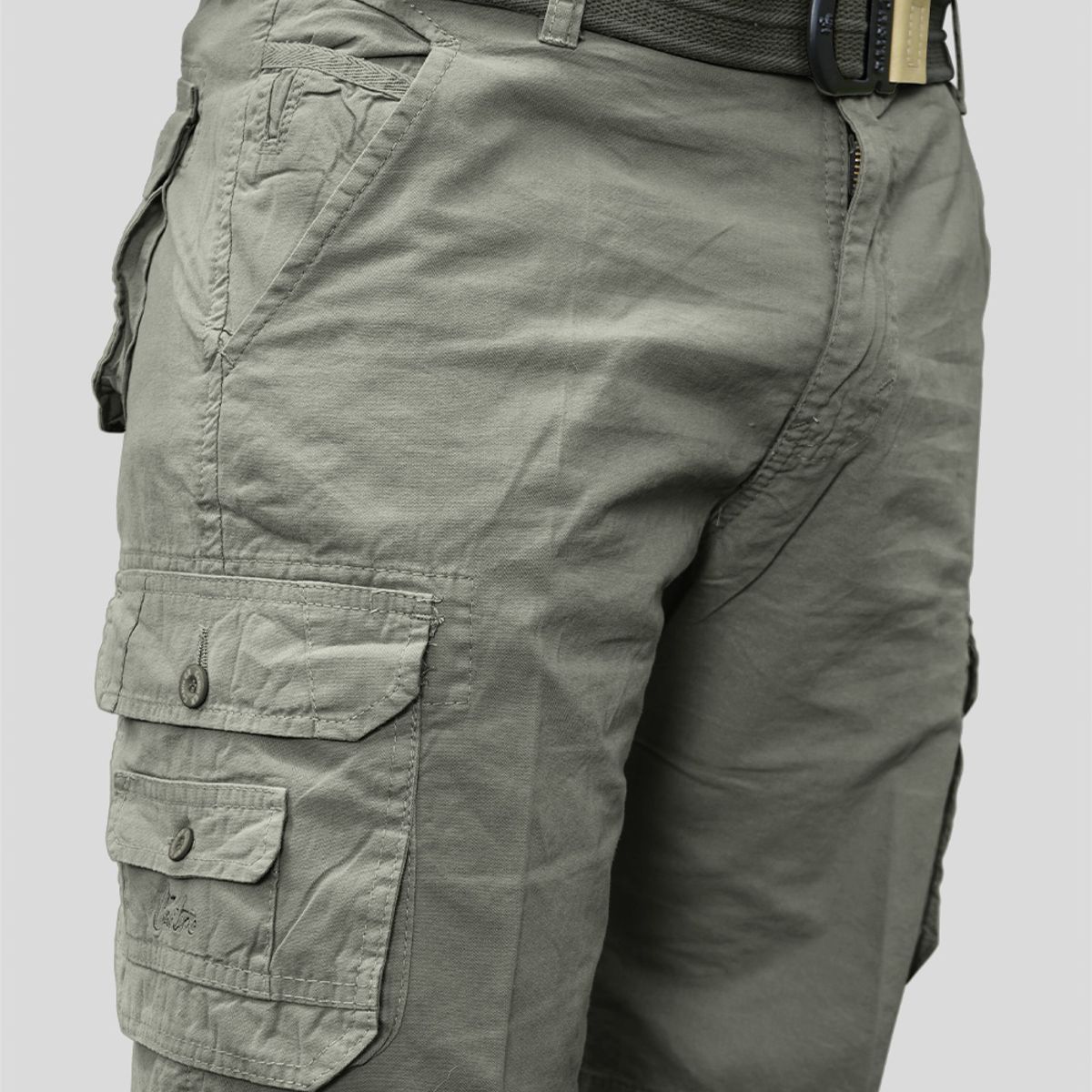 CH CASTRO SPORT - 7002 BERMUDA CARGO REDWOOD 100% ALGODÓN RÍGIDO HOMBRE