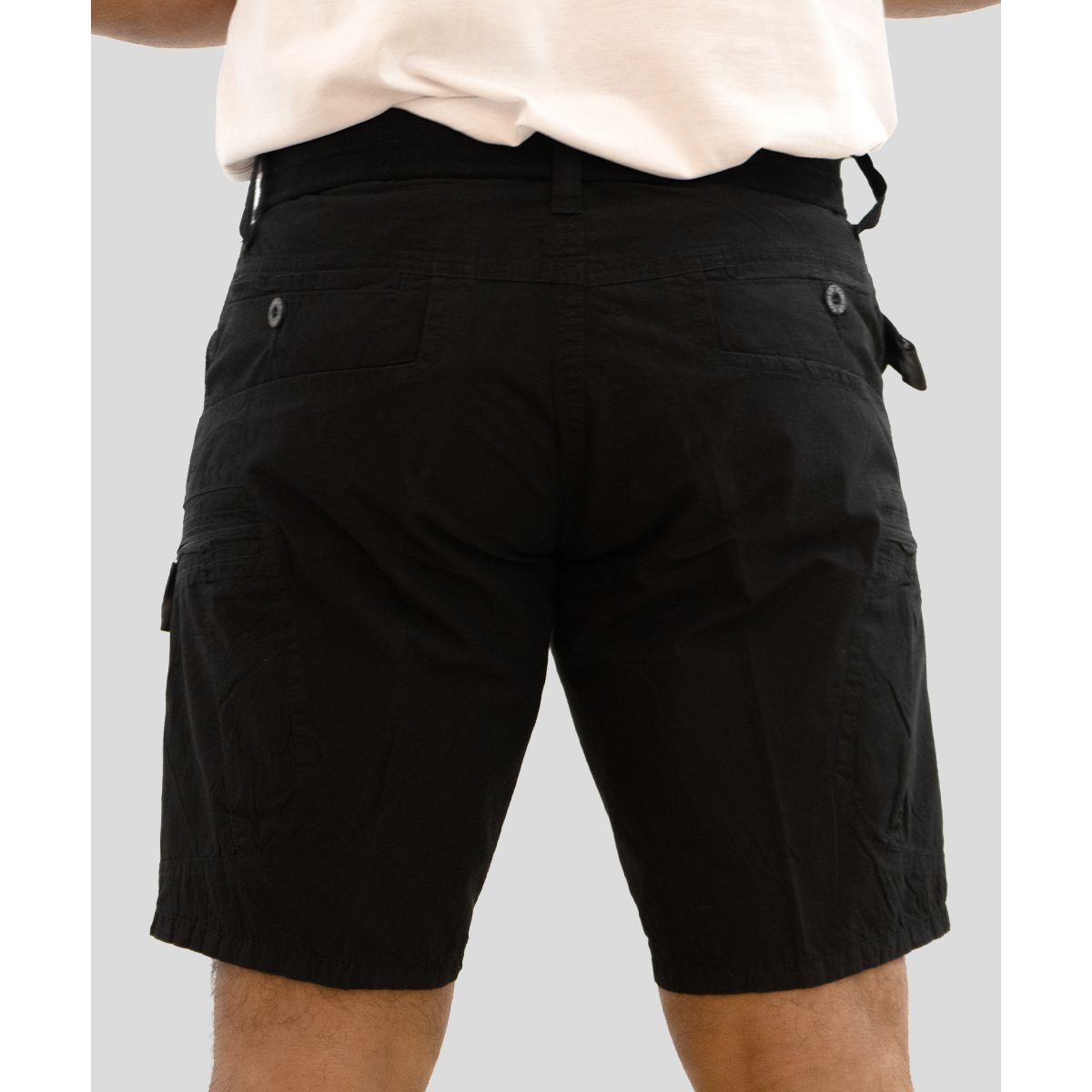 CH CASTRO SPORT - 7008 BERMUDA PAPER TOUCH CARGO MILITAR 100% ALGODÓN RÍGIDO HOMBRE