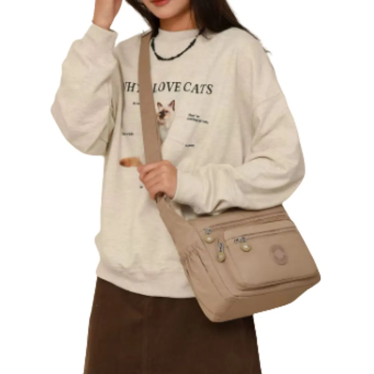 GENERICO - MORRAL BOLSO CARTERA PARA DAMA CHIBAO LUNA