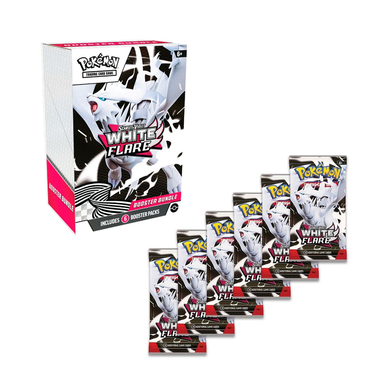 POKEMON - TCG Booster Bundle White Flare Scarlet & Violet - English