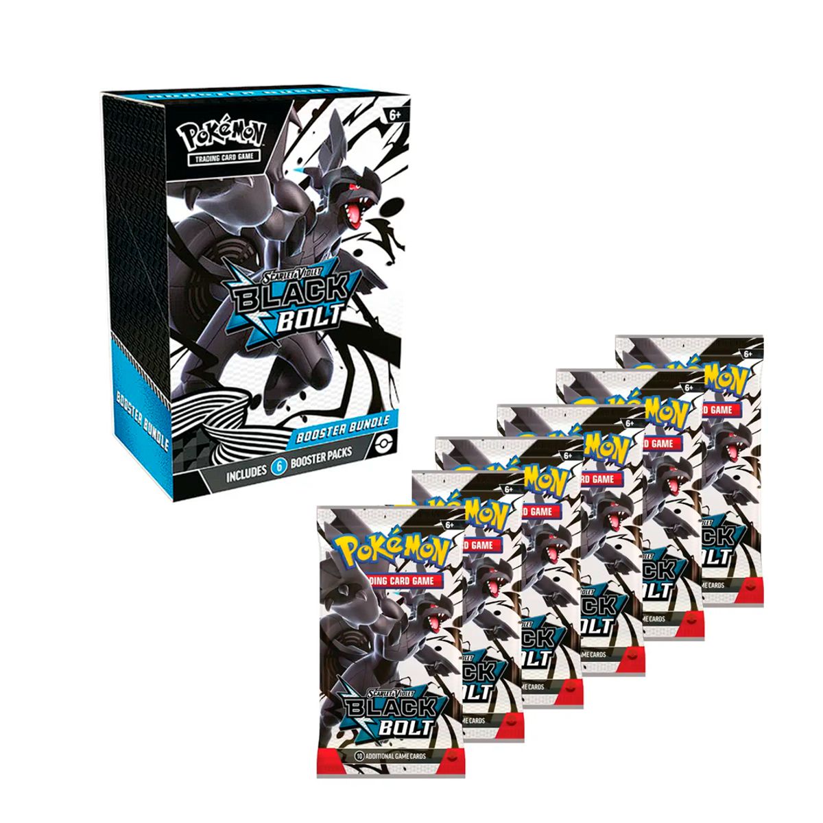 POKEMON - TCG Booster Bundle Black Bolt Scarlet & Violet - English
