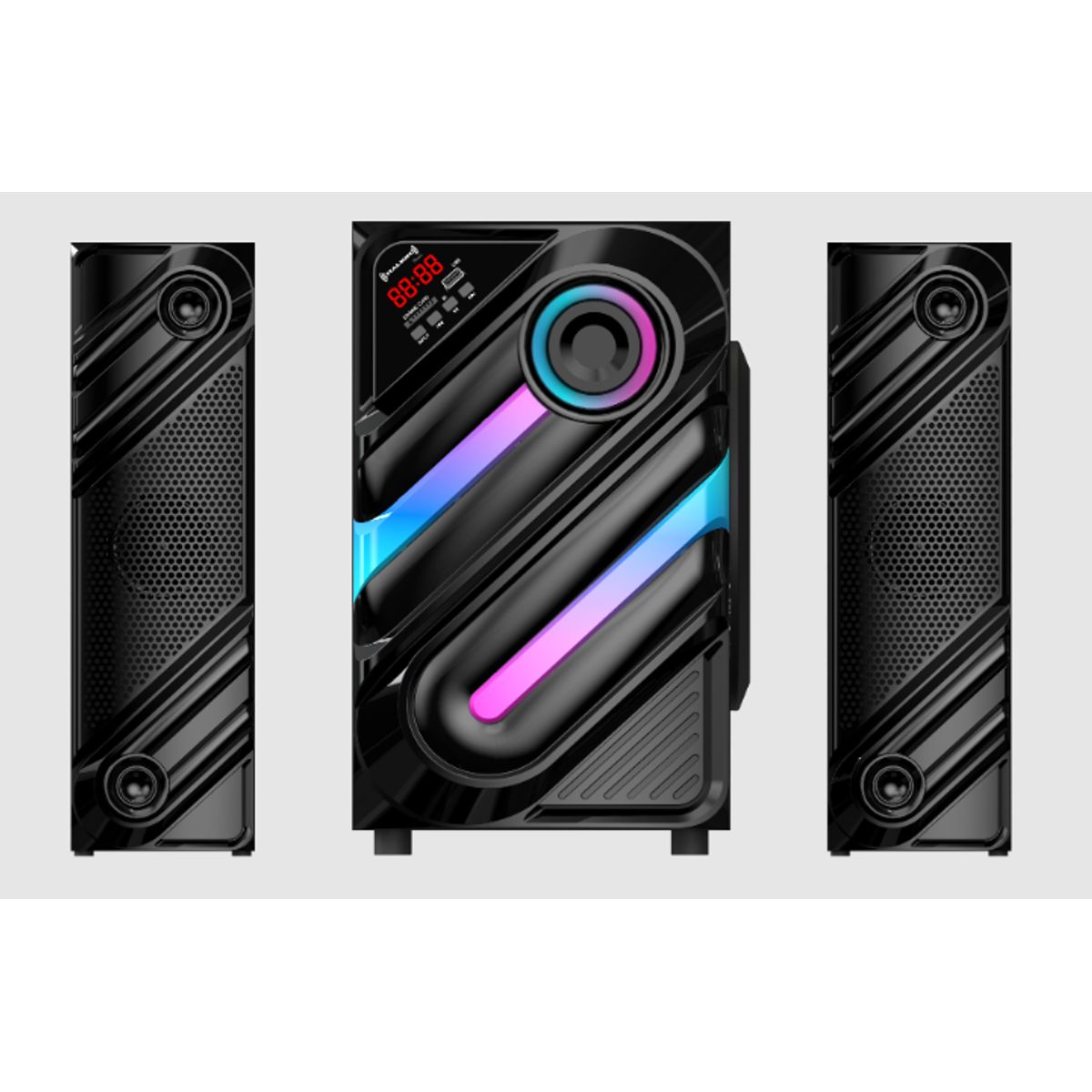 HALION - Parlantes 2.1 HA-F77 THANOS Power 200W HALION