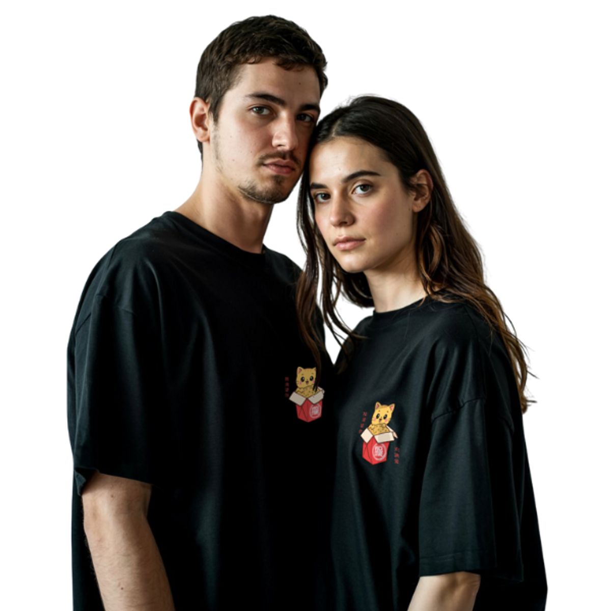 GENERICO - Polo Oversize Manga Corta Algodón Quiero Un Chifita