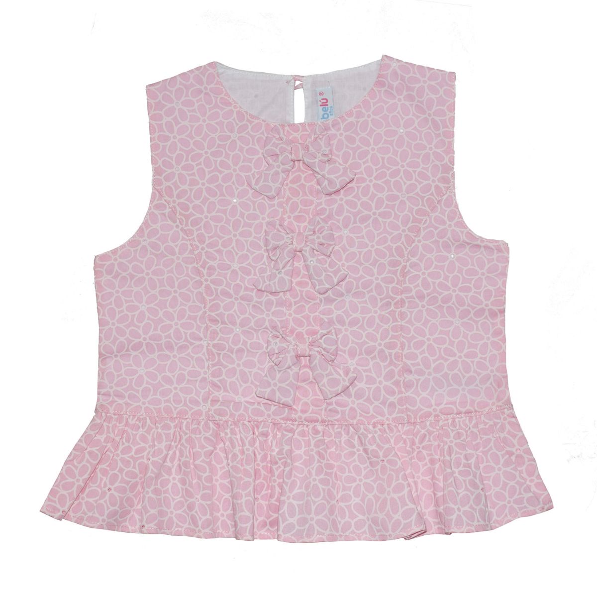 BEBELU - Blusa Brocada Flower Para Niña Bebelú