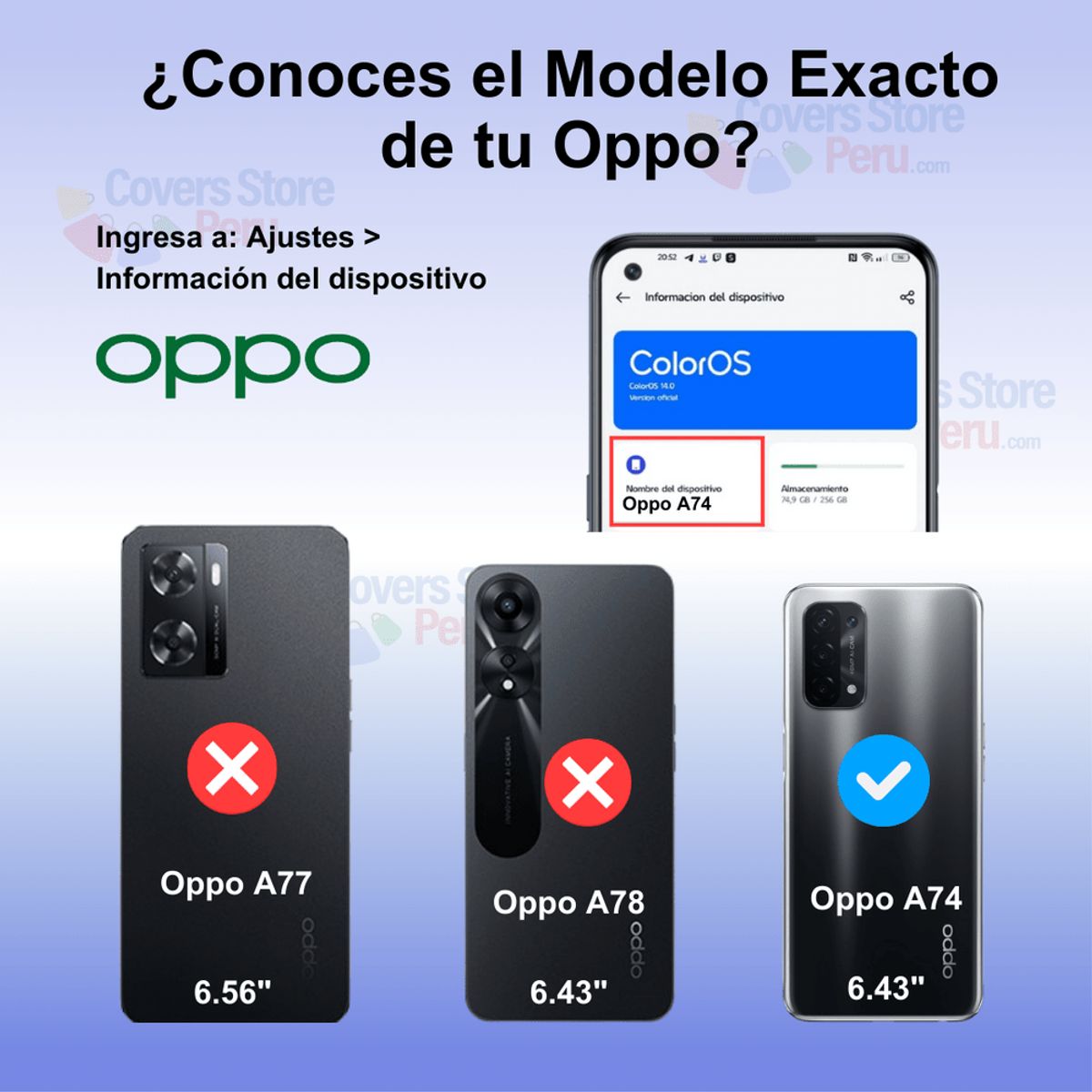 GENERICO - Funda para Oppo A74 5G Holder Parante + Anillo Negro