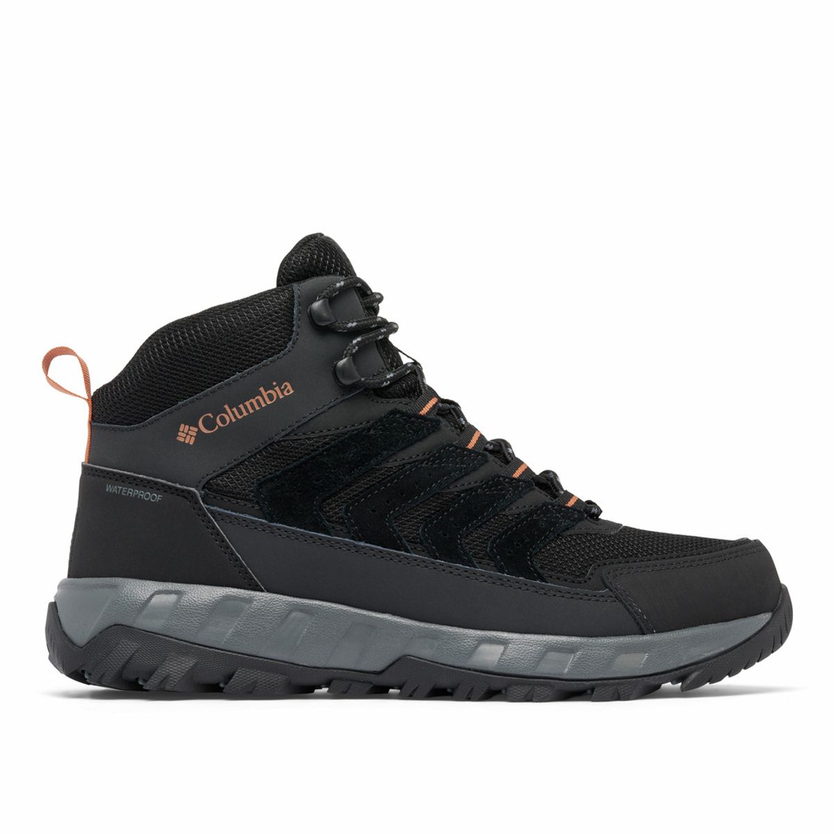 COLUMBIA - Zapatillas Botín Para Hombre Strata Trail Mid Waterproof Negro Columbia COLUMBIA