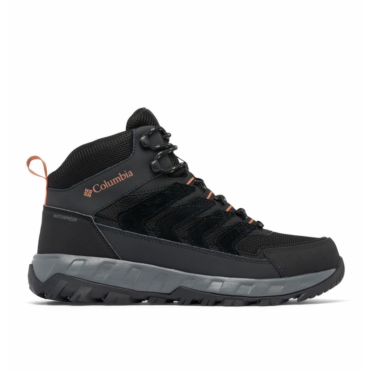 COLUMBIA - Zapatillas Botín Para Hombre Strata Trail Mid Waterproof Negro Columbia COLUMBIA