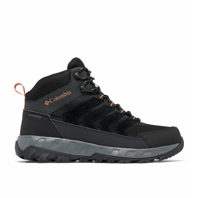 COLUMBIA - Zapatillas Botín Para Hombre Strata Trail™ Mid Waterproof Negro Columbia COLUMBIA