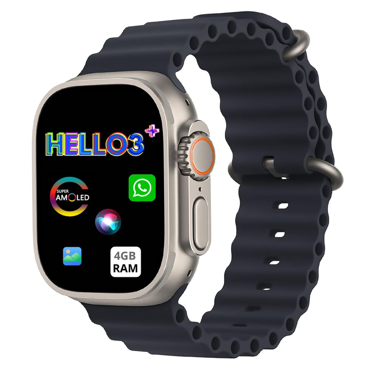 HELLO - Hello 3 + Plus 4GB Reloj Inteligente Smartwatch Bluetooth 5.3