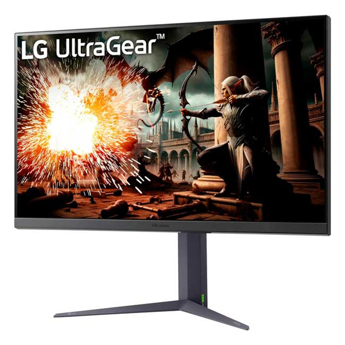 LG - Monitor LG UltraGear 32GS75Q-B 32 IPS QHD HDR400 180Hz 1ms FreeSync