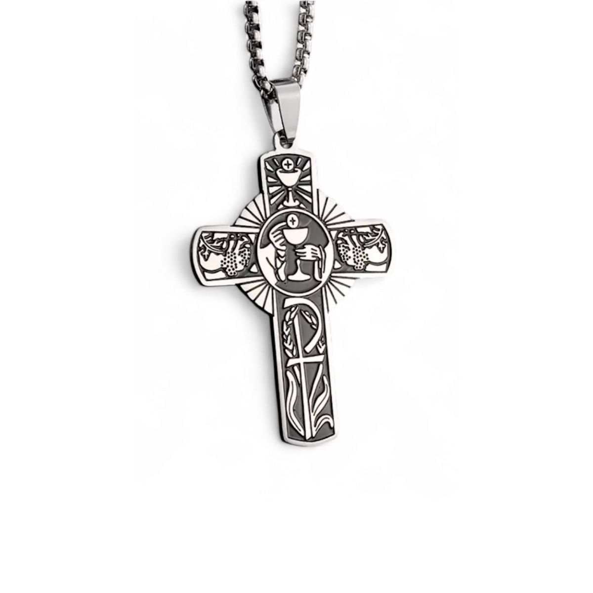 SANTORAL - Cruz Primera Comunión - Acero