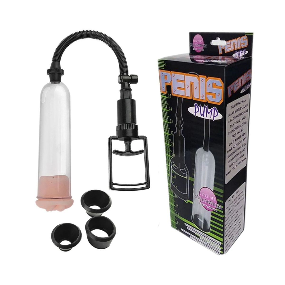 GENERICO - BOMBA AL VACIO PARA AGRANDAR EL AMIGO STRENGTHEN