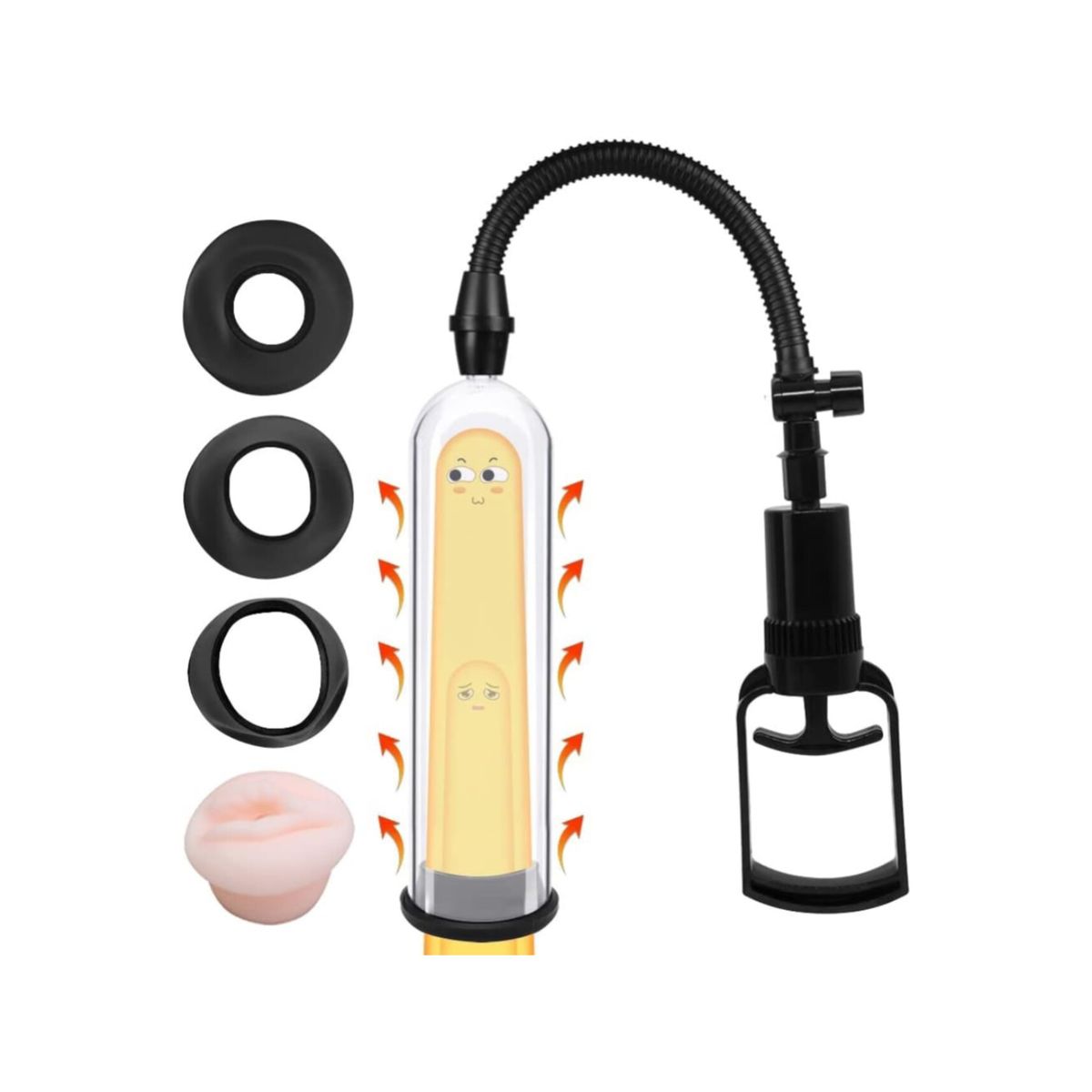 GENERICO - BOMBA AL VACIO PARA AGRANDAR EL AMIGO STRENGTHEN