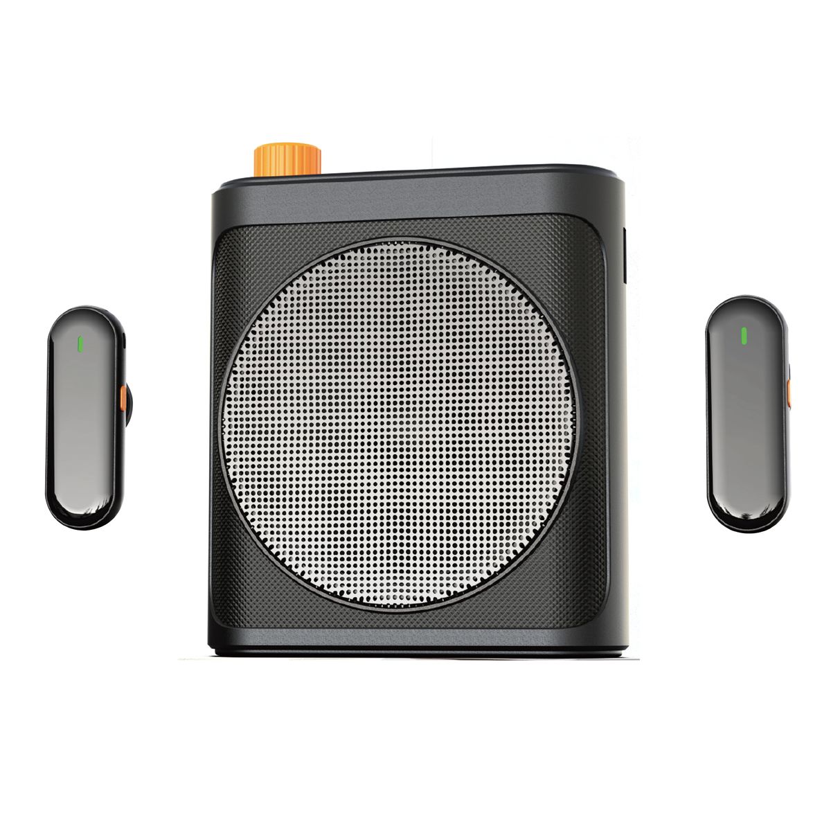 SEISA - Amplificador de Voz Portátil con Micrófonos Inalámbricos - Recargable