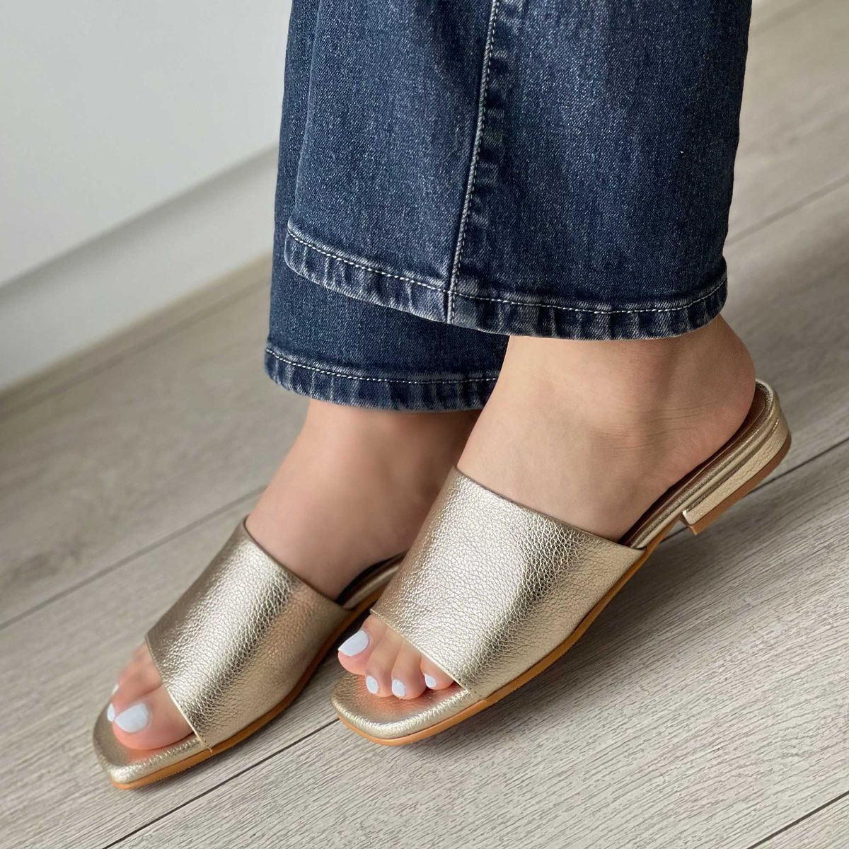 GENERICO - VERANO SANDALIA PARA MUJER DORADO KIYI