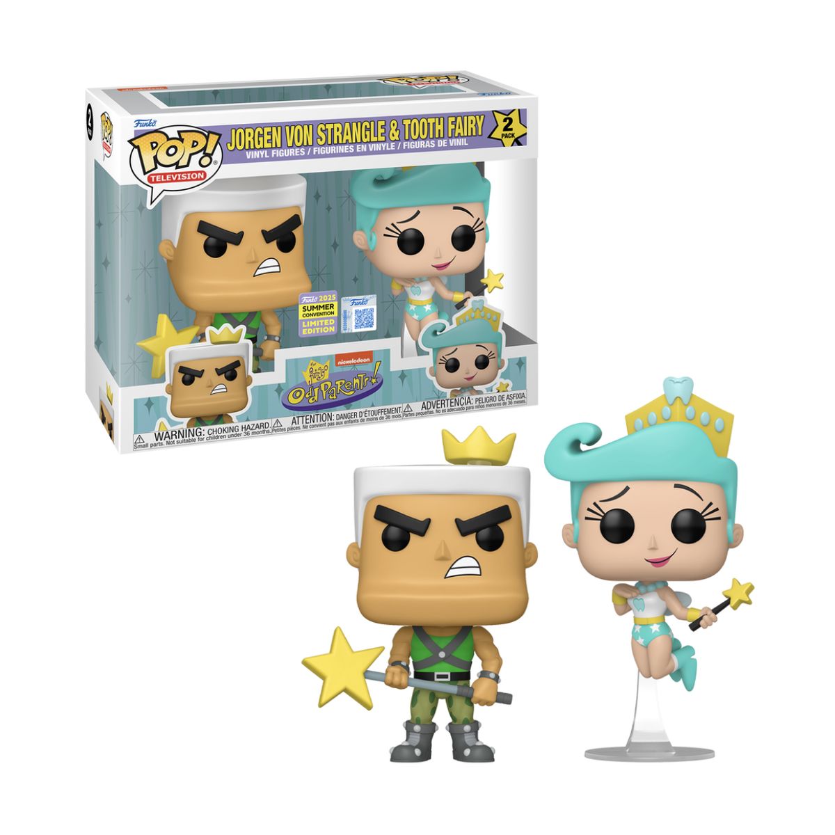 FUNKO - Jorgen Von Strangle & Tooth Fairy Funko Pop 2pack Padrinos