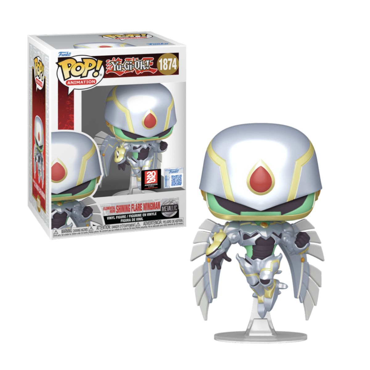 FUNKO - Elemental Hero Shining Flare Wingman Funko Pop 1874