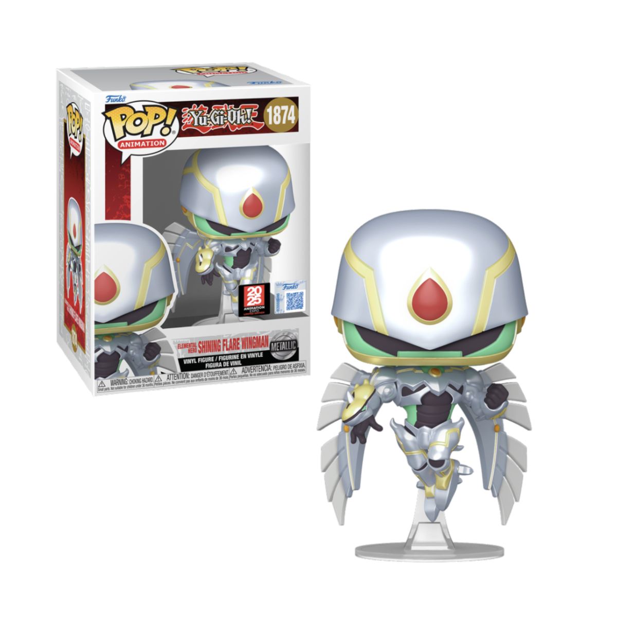 FUNKO - Elemental Hero Shining Flare Wingman Funko Pop 1874