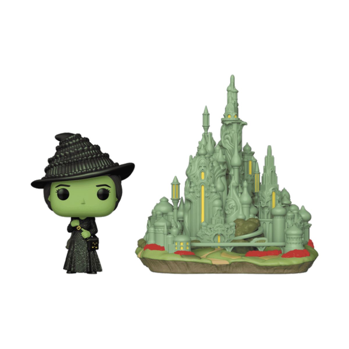 FUNKO - Elphaba with Emerald City Funko Pop 44 Wicked Town Deluxe