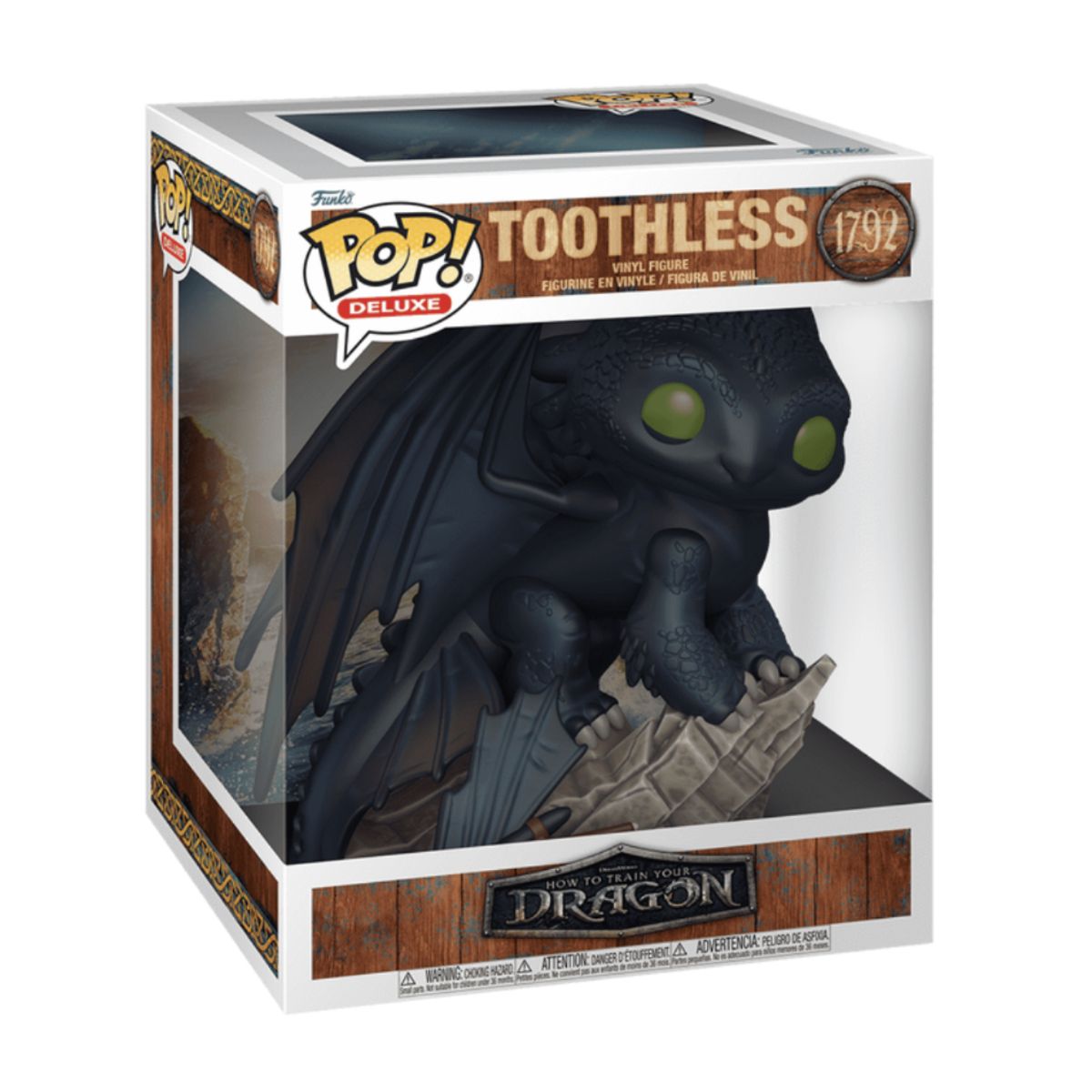 FUNKO - Chimuelo Deluxe Funko Pop 1792 Como entrenar a tu Dragon