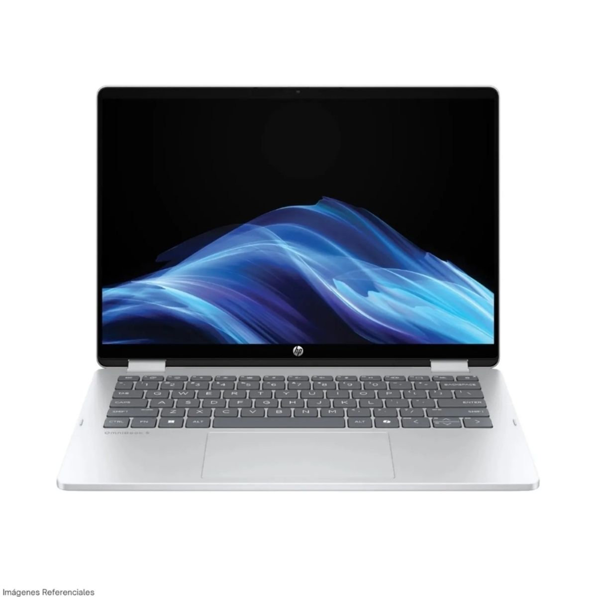 HP - Laptop HP OmniBook 5 Flip 14-FP0023DX  Intel Core 7 150U 16GB RAM 512GB SSD 14"  2K Touch - Silver