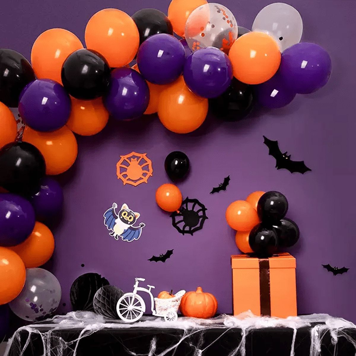 GENERICO - Semi arco de Globos Halloween