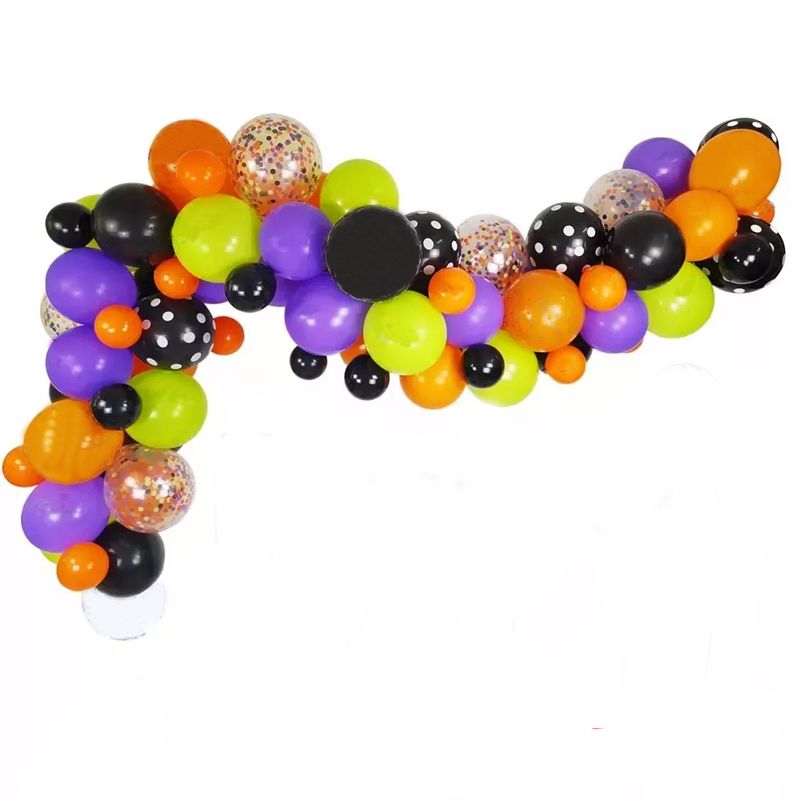 GENERICO - Semi arco de Globos Halloween