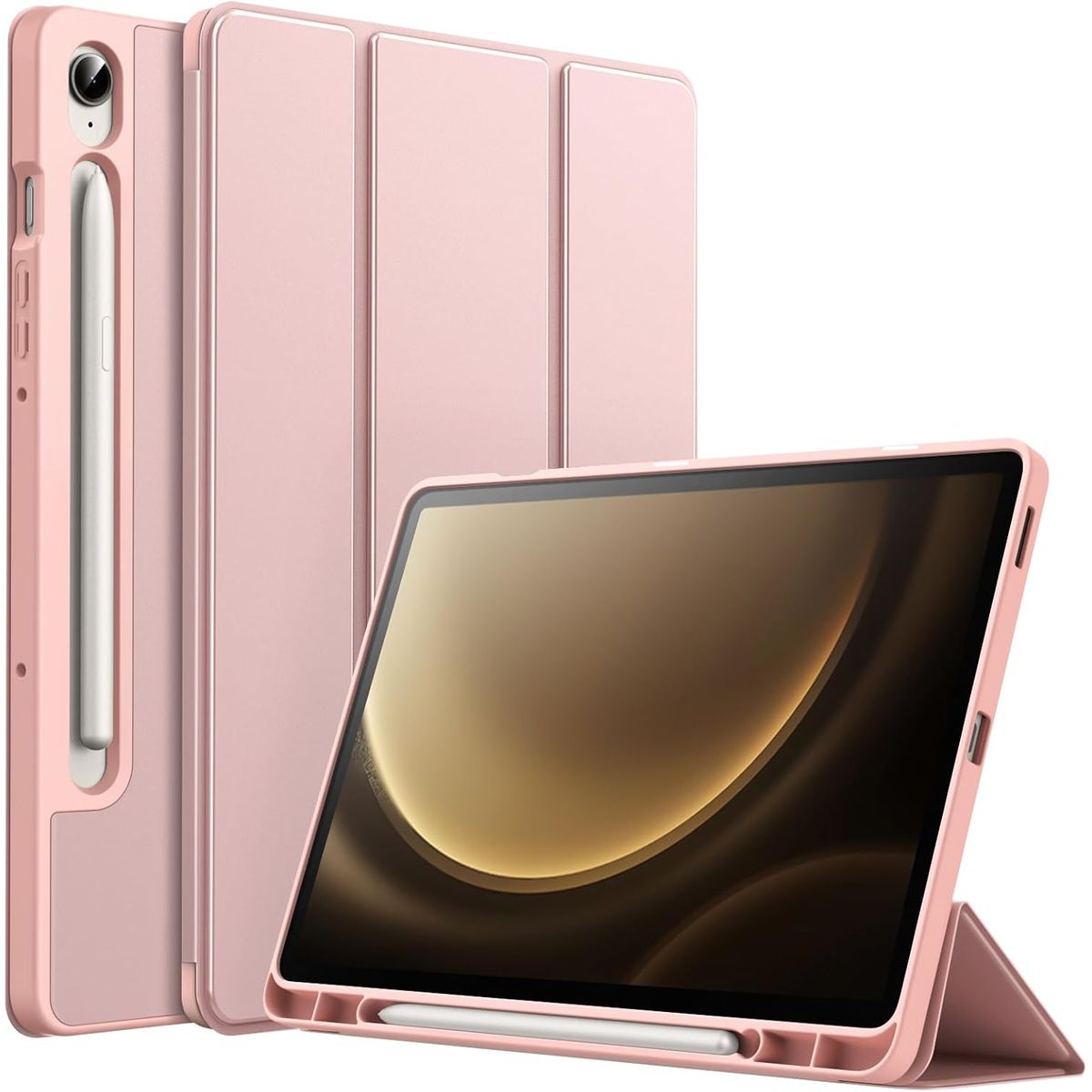 GENERICO - Funda Case PARA Samsung tab S10 Lite protector porta lápiz - ROSA