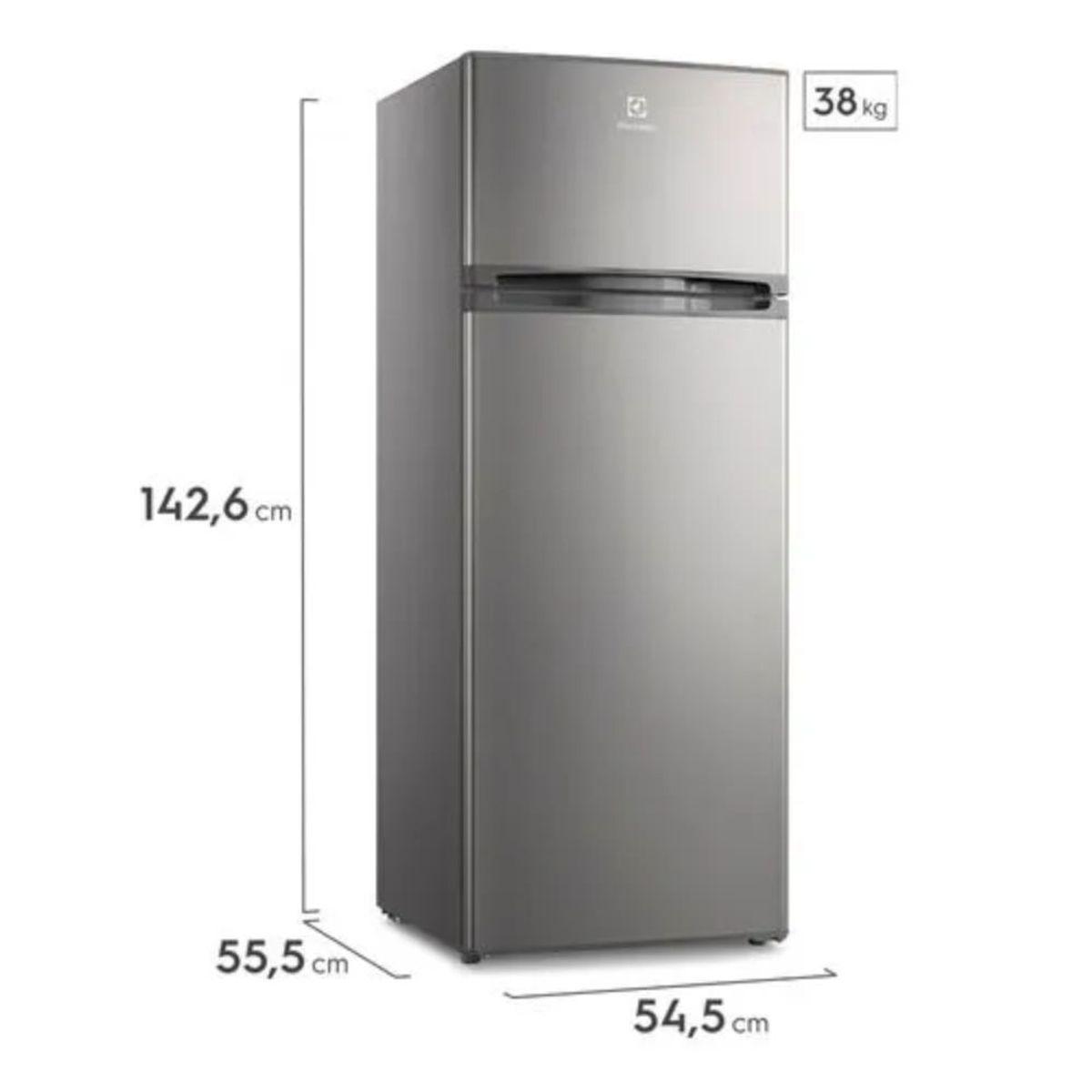 ELECTROLUX - Refrigeradora Electrolux 205L Top Freezer 2 Puertas ERTY20G2HVI