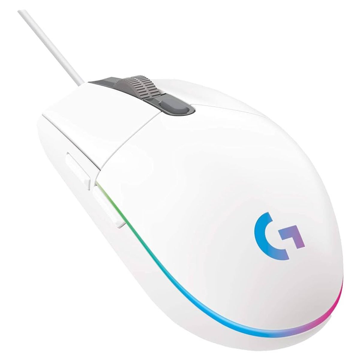 LOGITECH - Mouse Logitech G203 Lightsync Led RGB White