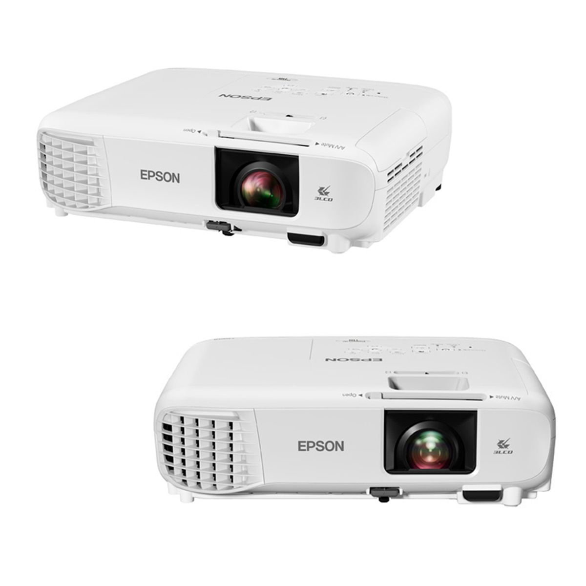 EPSON - Proyector PowerLite 118 3LCD XGA, HDMI  VGA  LAN (RJ-45), USB
