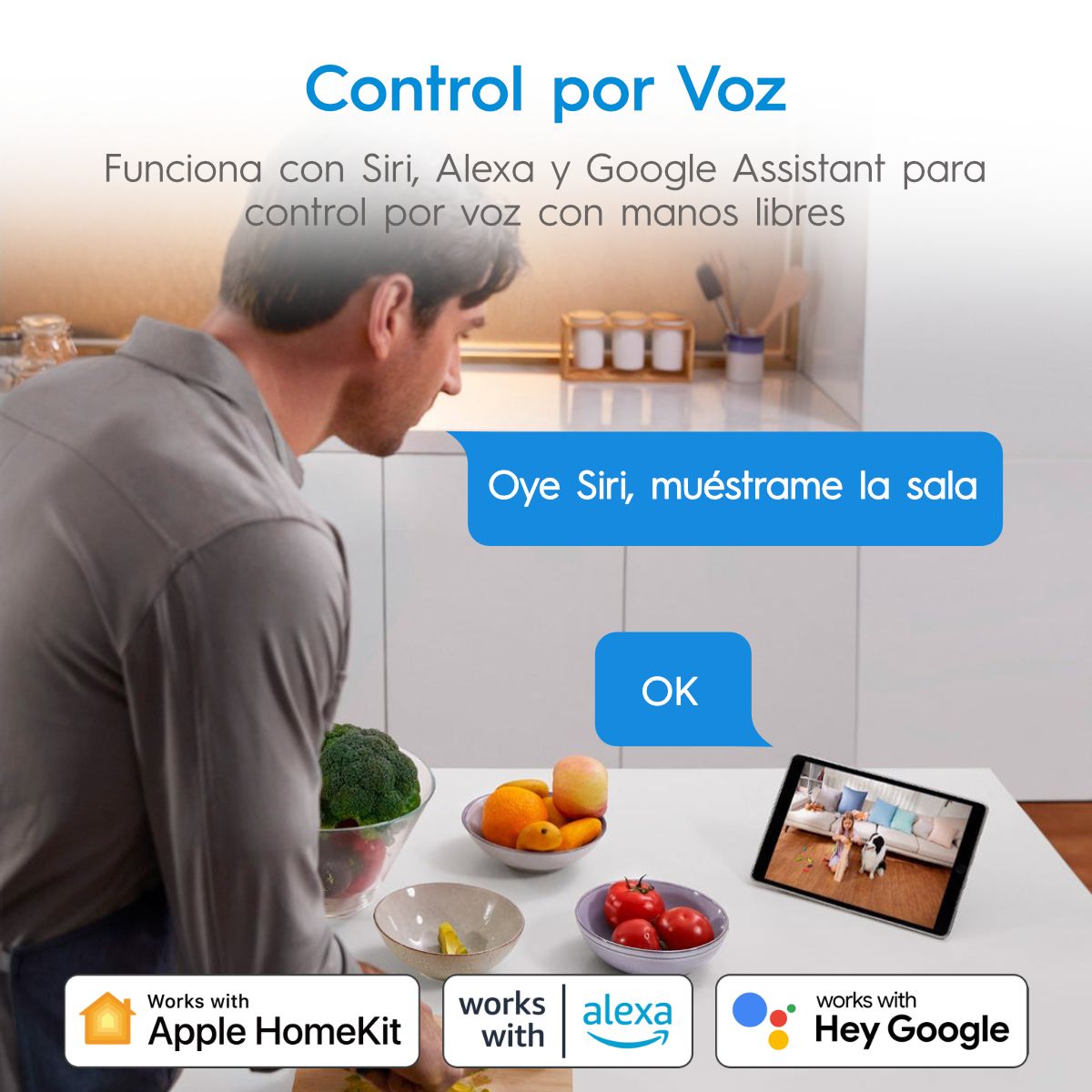 EUFY - Cámara de Seguridad Apple HomeKit