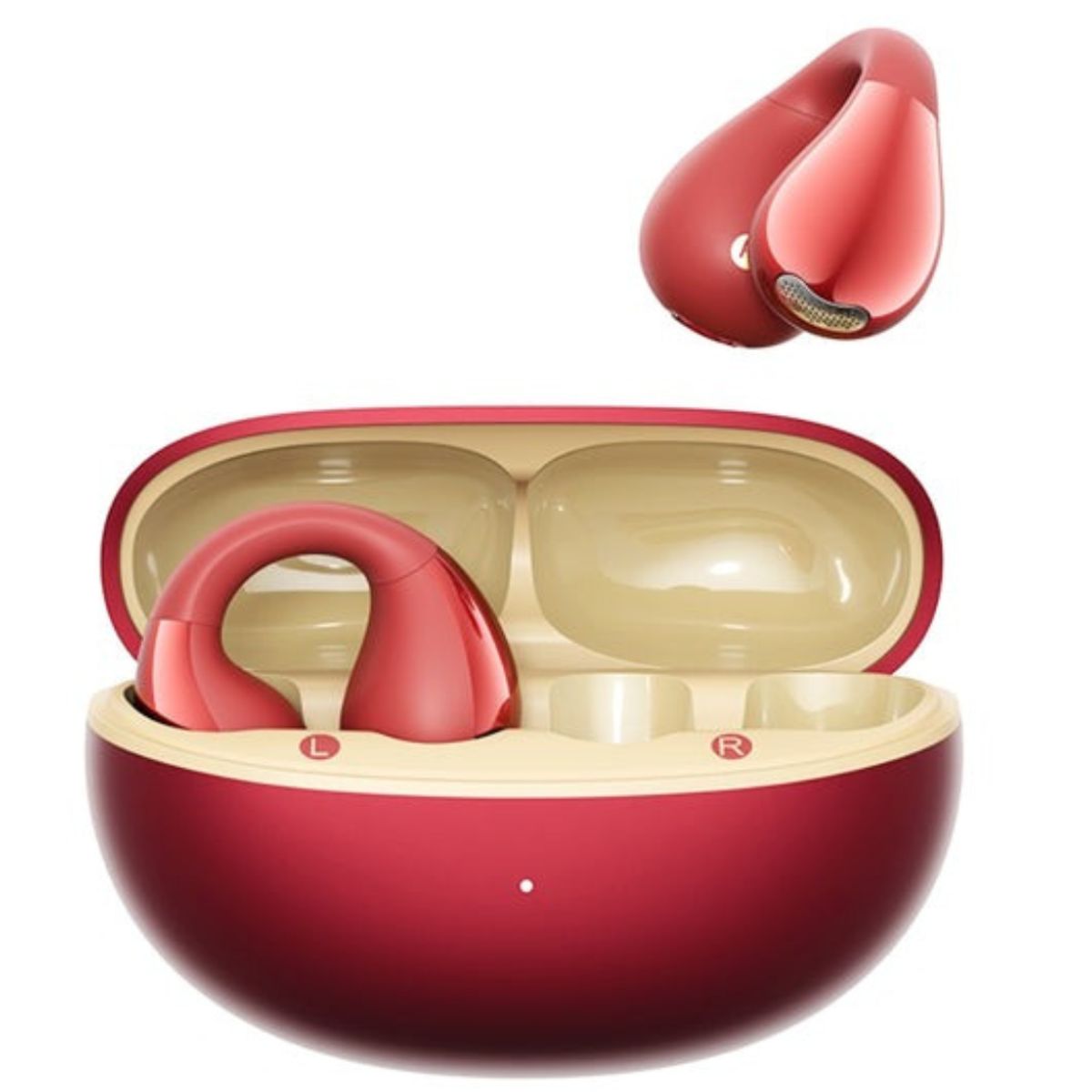 QCY - Audífonos Inalámbricos QCY Crossky C30S Rojo