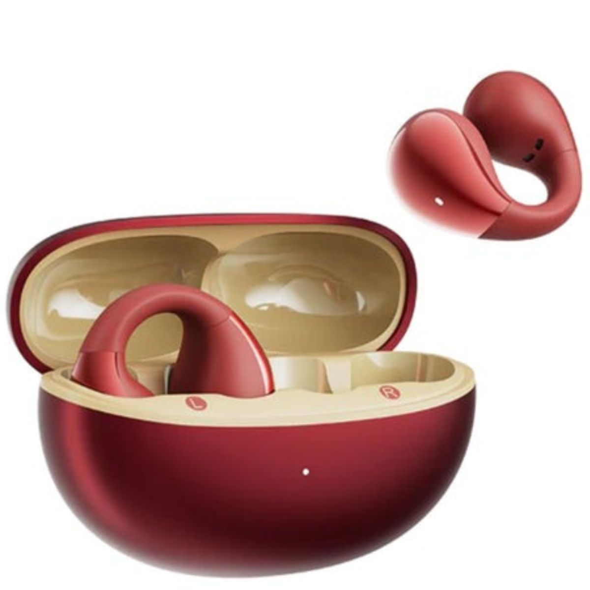 QCY - Audífonos Inalámbricos QCY Crossky C30S Rojo