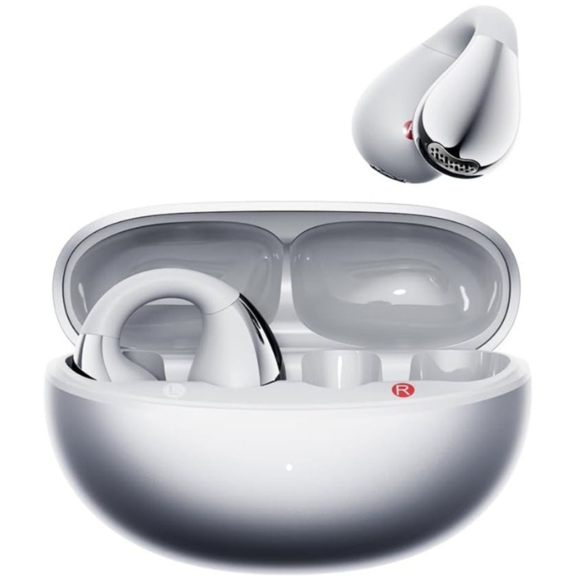 QCY - Audífonos Inalámbricos QCY Crossky C30S Plateado