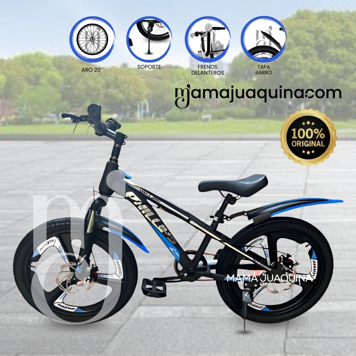 VELOX - Bicicleta Deportiva Aro 20 «PHILLIPS MAGNE» Aro de Magnesio Blue