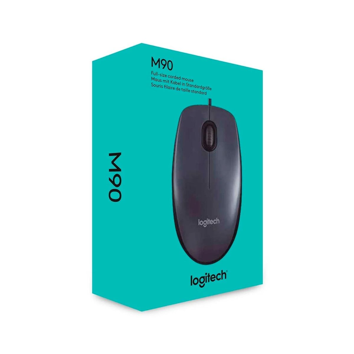 LOGITECH - MOUSE LOGITECH M90 910-004053 USB NEGRO