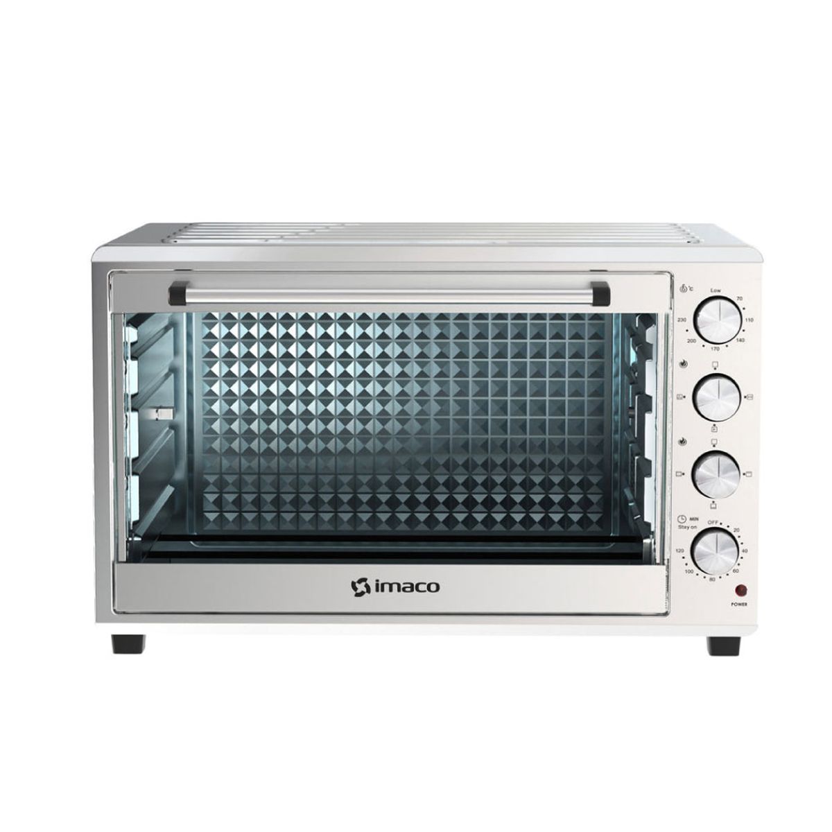 IMACO - Horno Eléctrico Imaco HEB100R Con Rosticero 100 Litros