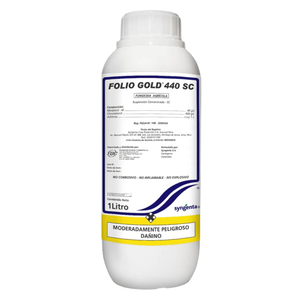 GENERICO - FOLIO GOLD 440 SC 1L FUNGICIDA  AGRÍCOLA