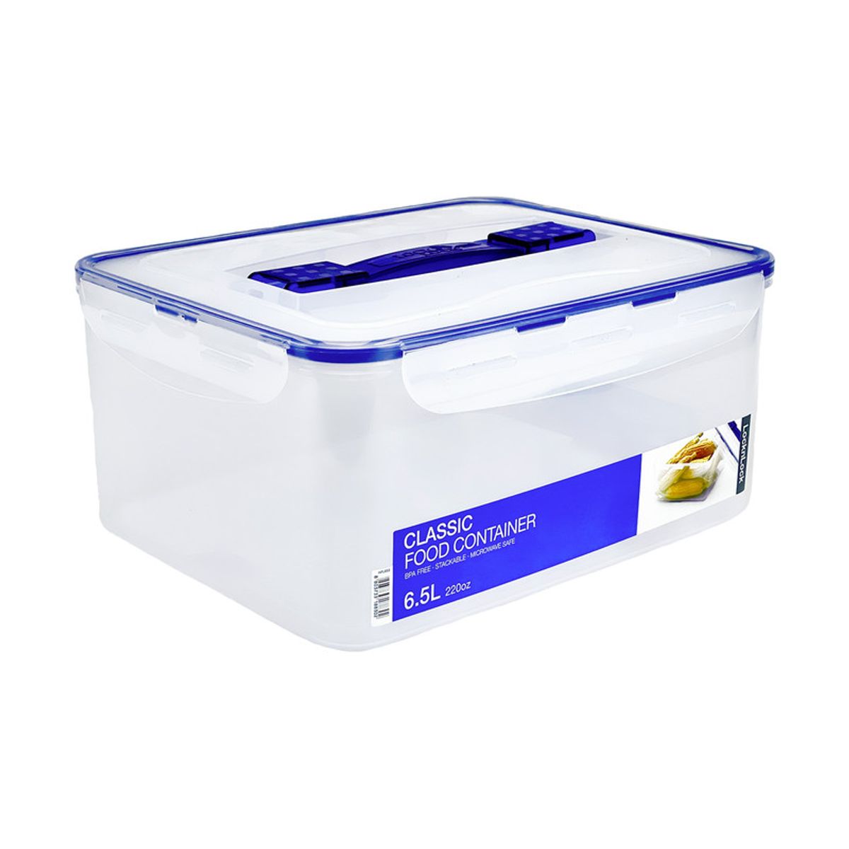 LOCK & LOCK - Envase Hermético Multiuso Con Asa 6.5 L