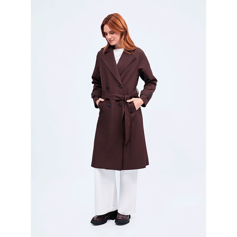 BANATY - PARKA GABARDINA BECCA LARGA DE MUJER