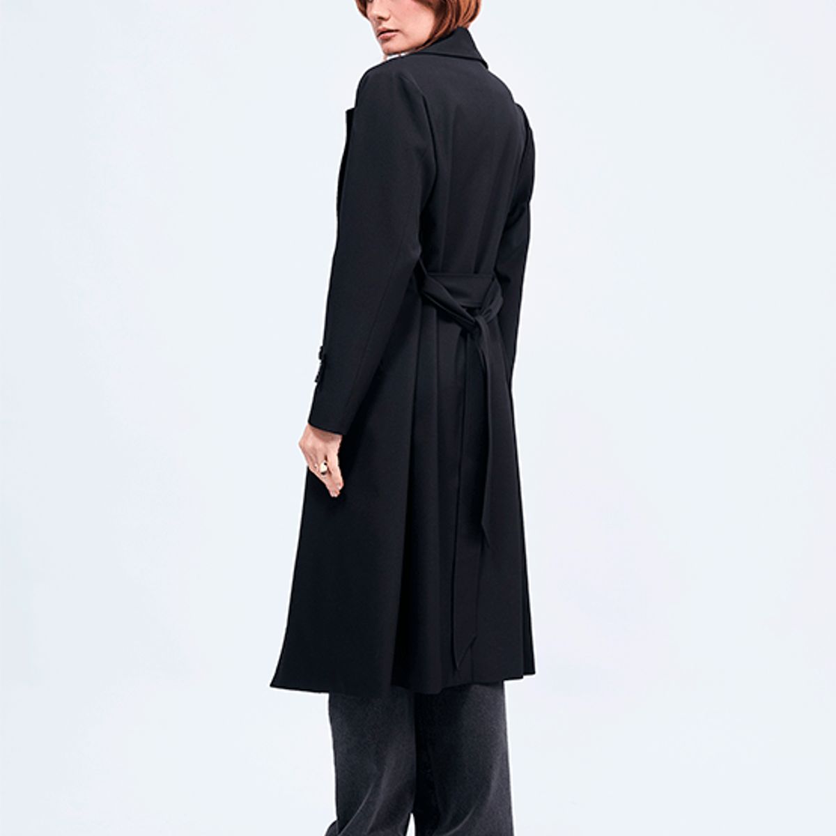 BANATY - PARKA GABARDINA BECCA LARGA DE MUJER