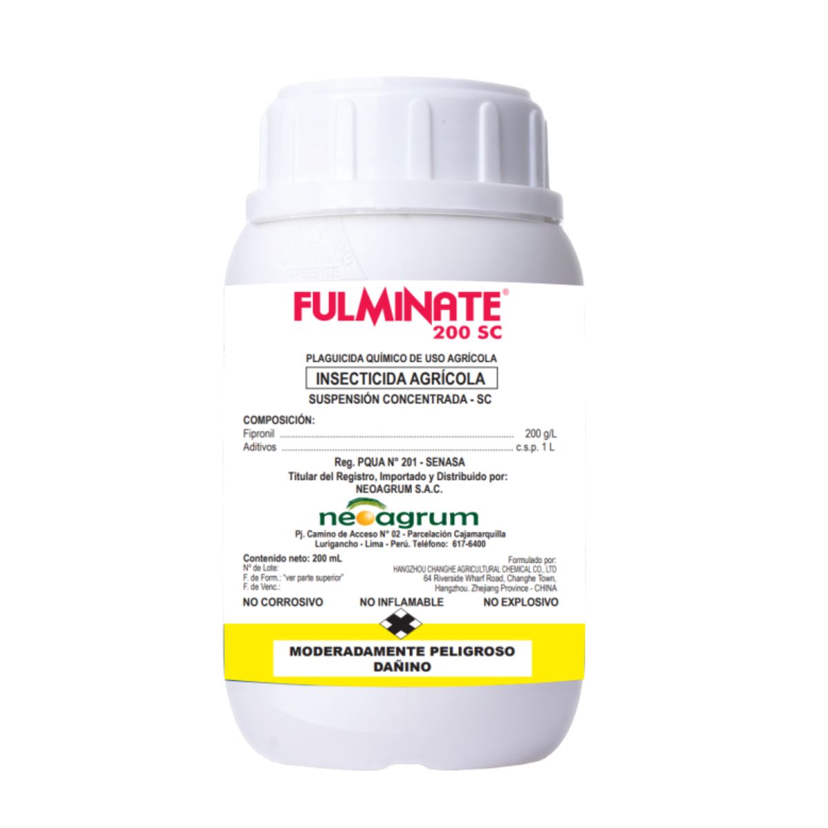 GENERICO - FULMINATE 200 SC 200ML INSECTICIDA  AGRICOLA