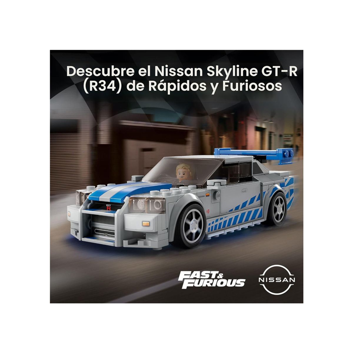 LEGO - LEGO Fast 2 Furious Nissan Skyline GT R34 76917