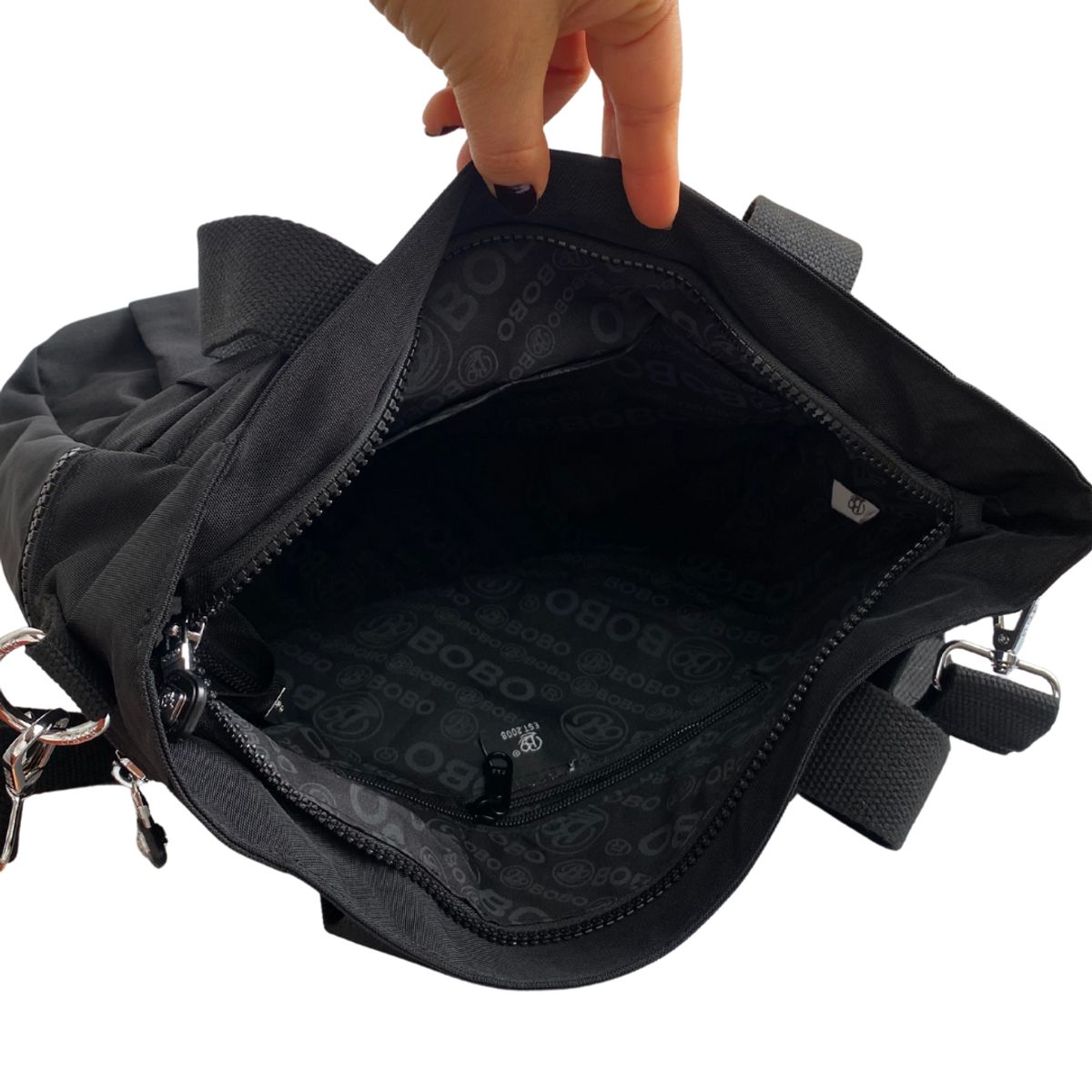 GENERICO - Bolso Bobo mediano en tela mojada