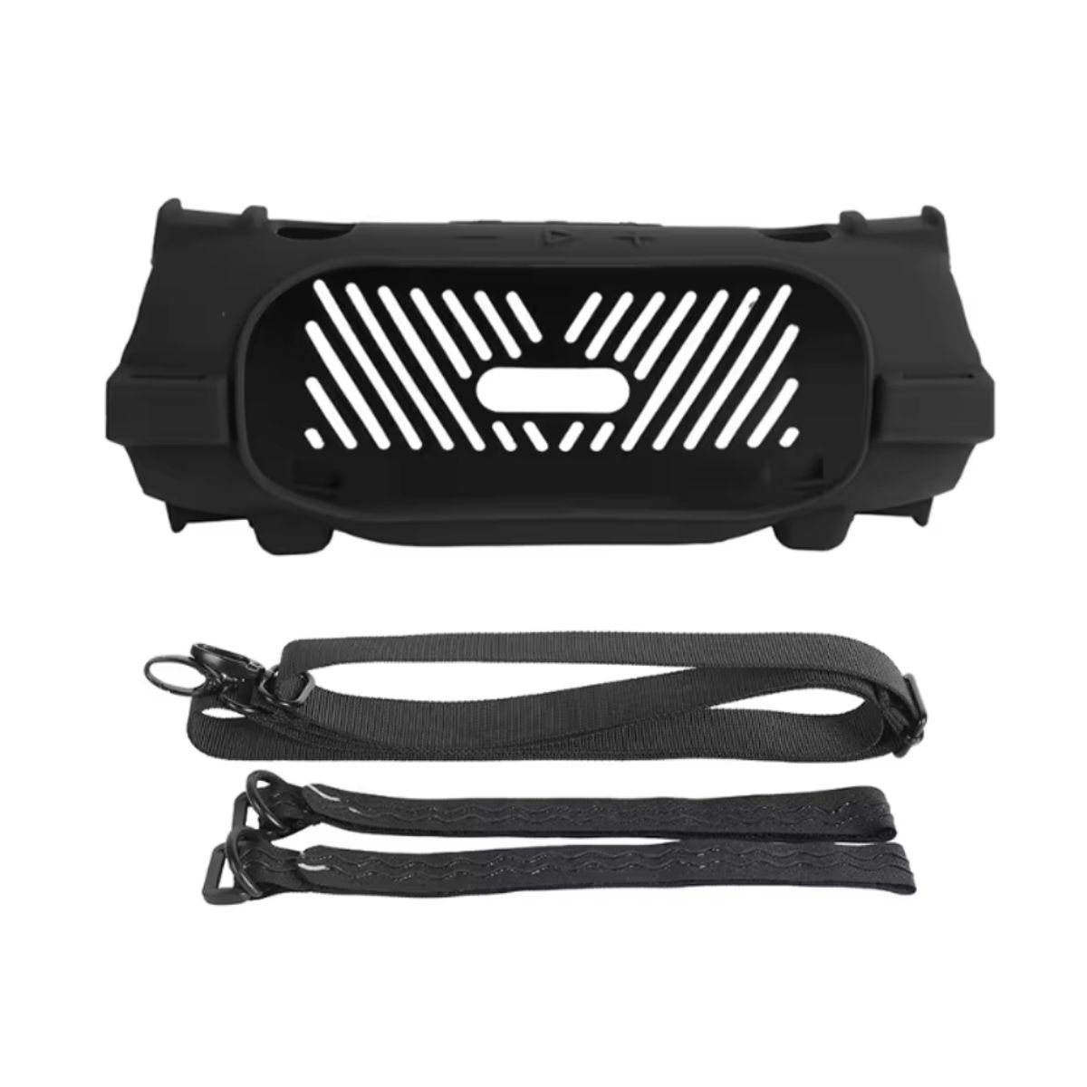 GENERICO - Funda Protectora de Silicona para el parlante Jbl Charge 6 - Negro