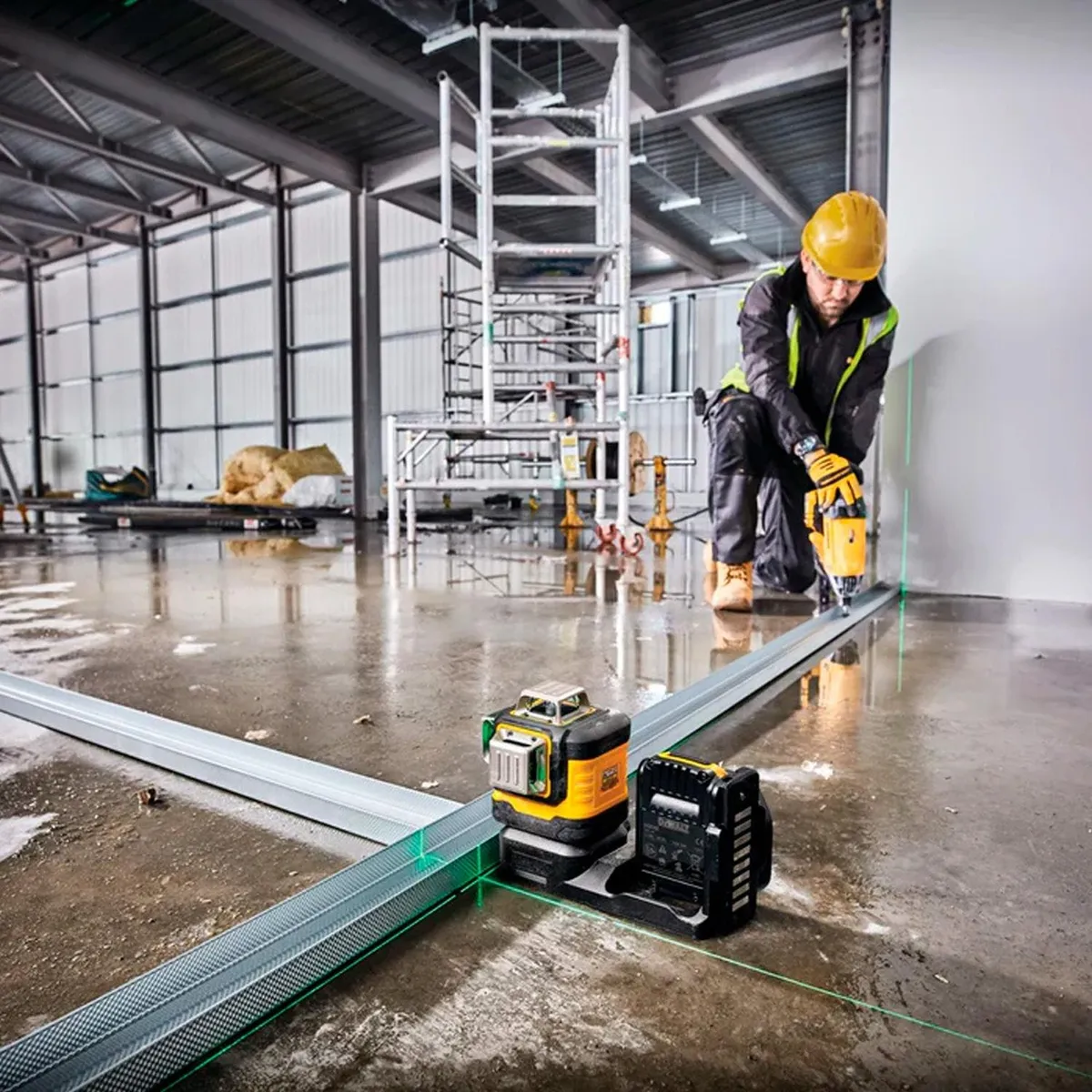 DEWALT - Nivel Láser Dewalt Dcle34030gb 3x360 Line Bare Tool