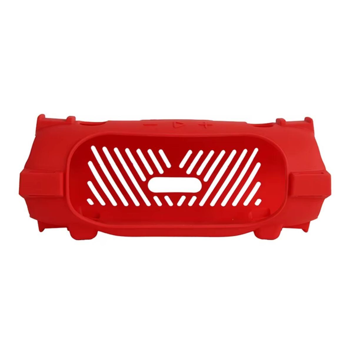GENERICO - Funda Protectora de Silicona para el parlante Jbl Charge 6 - Rojo