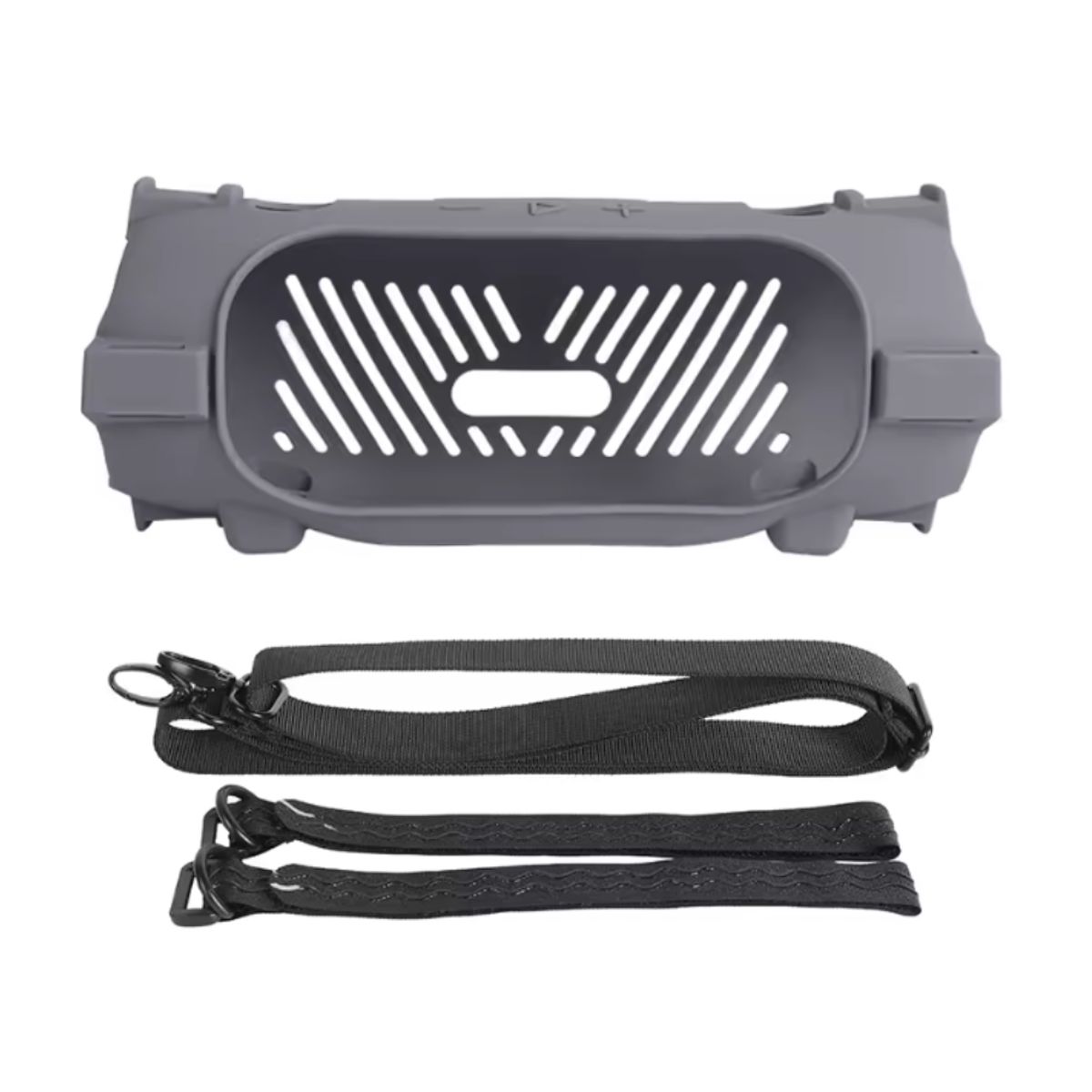 GENERICO - Funda Protectora de Silicona para el parlante Jbl Charge 6 - Gris